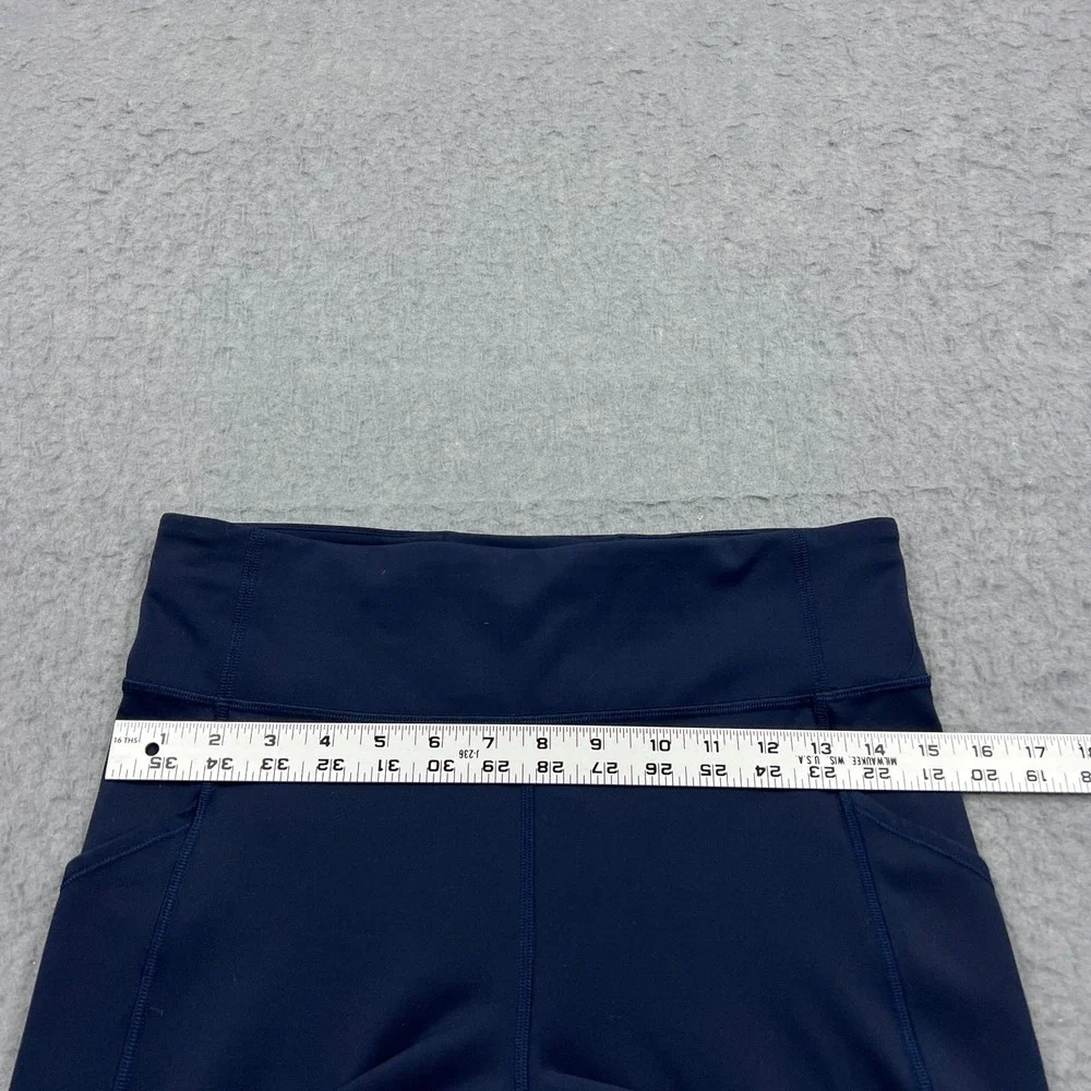 Lululemon Invigorate High-Rise Tight 25" Womens 10 Iron Blue Everlux Pant W5CQFS - Picture 5 of 12